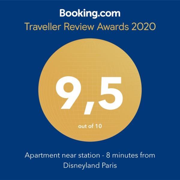 Top Location Apartment 10 Min Disneyland บุสซี-แซ็ง-ฌอร์ฌ ภายนอก รูปภาพ